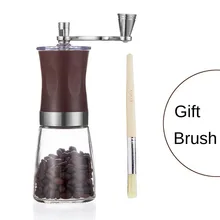 Ручная кофемолка, ручная кофемолка, пластиковая кофемашина, ручная кофемолка, керамическая шлифовальная машина, моющаяся мельница