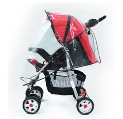 Новая детская коляска дождевик водонепроницаемый детский универсальный дождевик прозрачный дождевик коляска для коляски Коляска