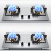 5KW Embedded Gas Stoves Stainless Steel Gas Cooker High-grade Cooktop Kitchen Equipment Stove 3