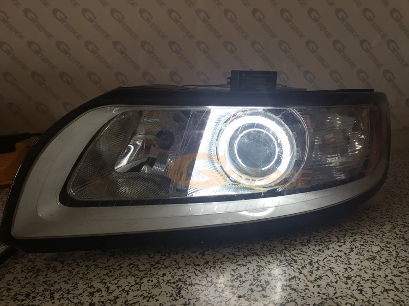 Кольцо с ангельскими глазами для Volvo S40 II V50 2008 2009 2010 2011 2012|Фара авто в сборе| |