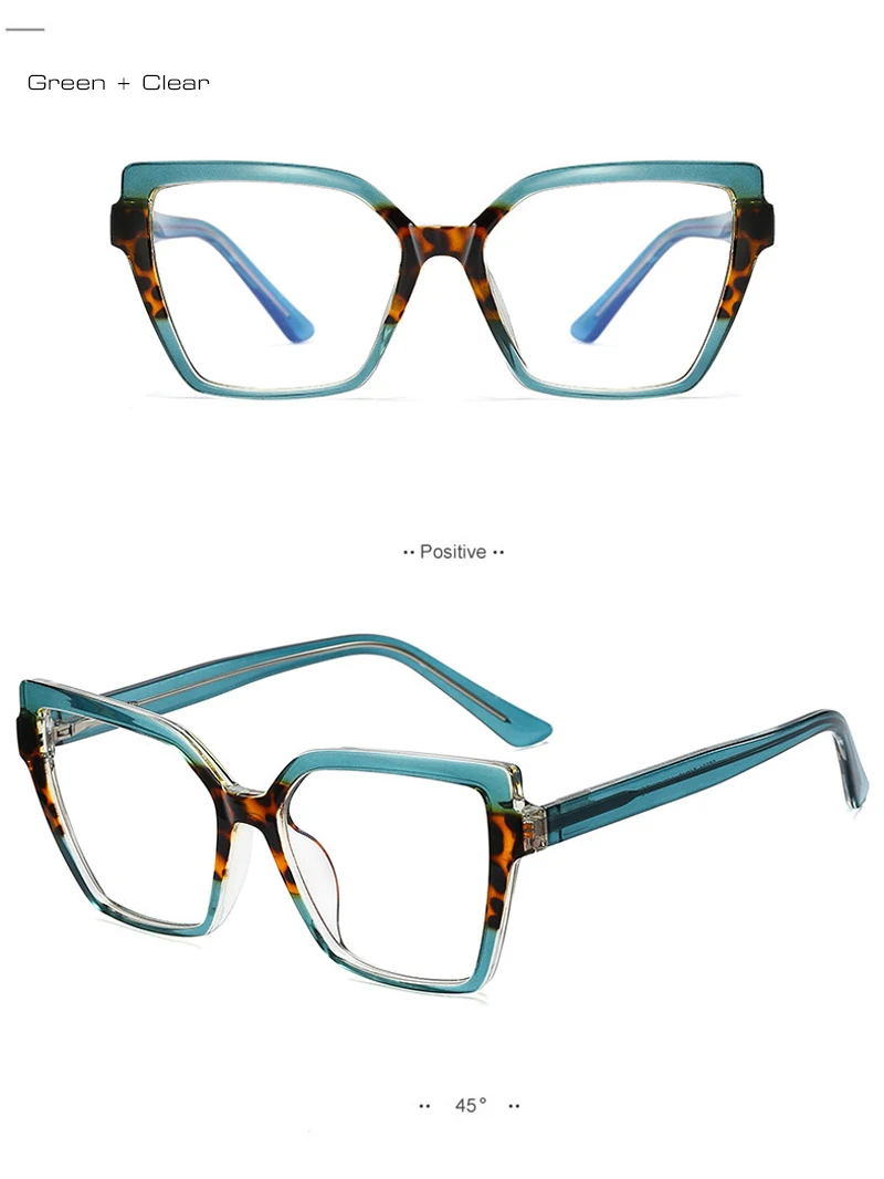 LJCZKA Lunettes Anti Lumière Bleue Femme Oeil De Chat - Protection Fatigue Écran Lecture Jeux