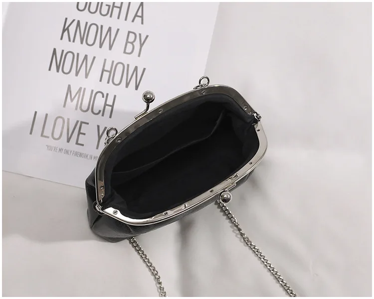 Women's Summer New Shell Sequins Hundred Ladle Chain Korean Edition Girl Single Shoulder Slant Bag