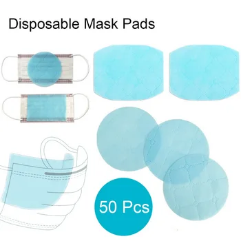 

Disposable Mask Pad for Maskscc Replacement Universal Protective Breathable Soft Pad Replaceable Filter 50Pcs/Pack