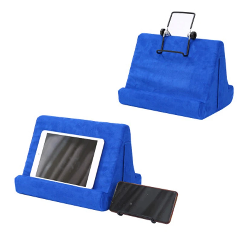 Multi-Angle Soft Pillow Pillow Lap Stand for iPads,Smartphones,Tablets,Books,eReaders,Magazines Support 7 Colors Available 3