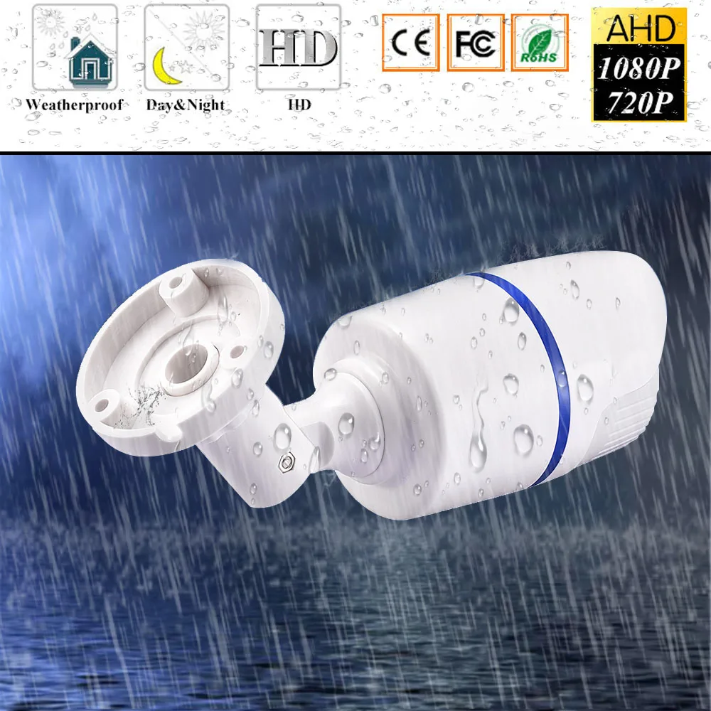Камера наблюдения 4.0MP 720P 1080P AHD камера дневного ночного видения CCTV камера AHD 1MP 2MP инфракрасный наружный водонепроницаемый камера безопасности