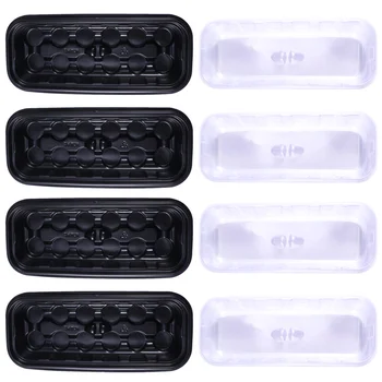 

4 Sets Nursery Pots Household Planter Growing Pot for Home Store Garden Yard