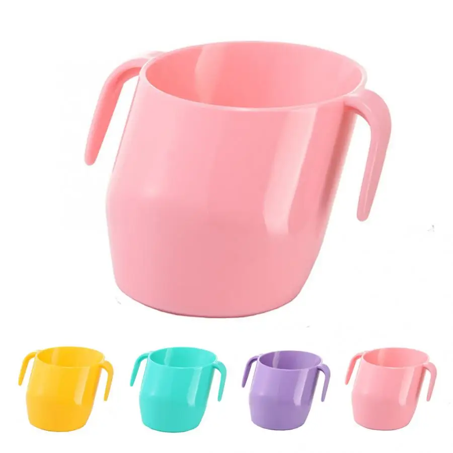 

200ML Baby Learning Drinking Cup Infant Oblique Mouth Cup Leakproof Children Drinking Water Tumble Resistant Training Cup