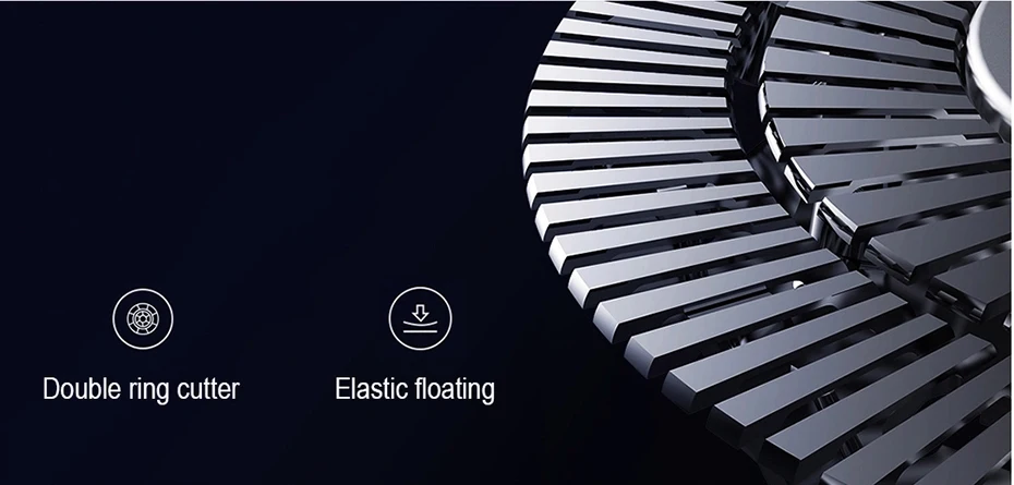 Xiaomi Mijia Electric Shaver 2 Floating Head Mi Portable Waterproof Razor Shavers USB Rechargeable With Storage Bag LED Indicate