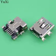

YuXi 10pcs G36Y Mini USB 5pin Female Socket Connector 4foot for Tail Charging Mobile Phone Data Interface