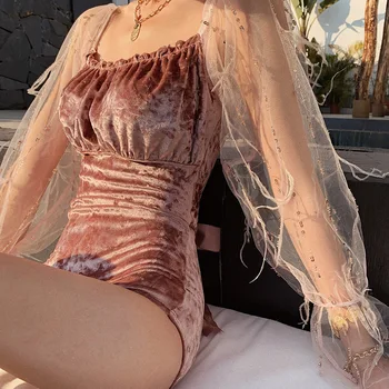 

One-Piece Swimsuits Swimwear 2019 Bathing Suit One Piece Swimsuit Women Women's Backless Strap Push Up Cover Hot Animal