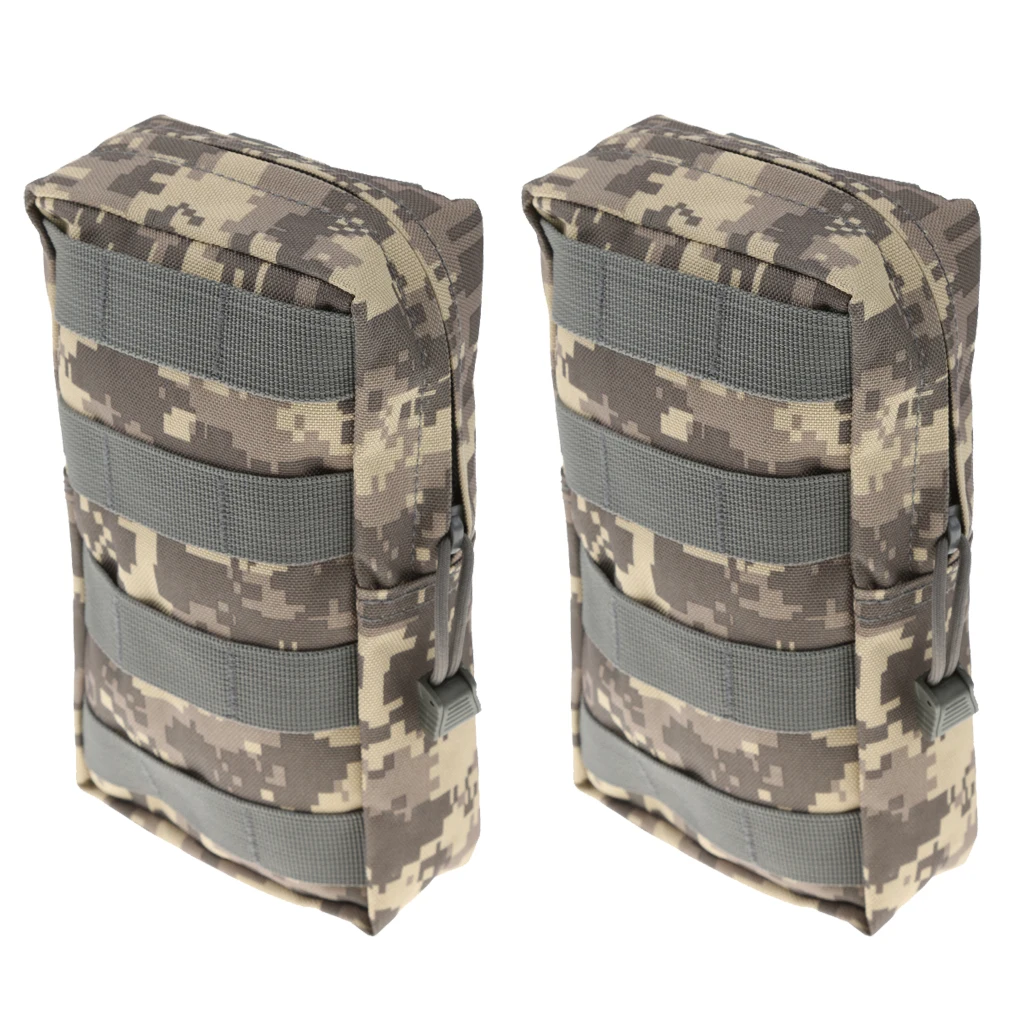 Тактический MOLLE модуль утилитарный подсумок военная сумка для аксессуаров полевой камуфляж