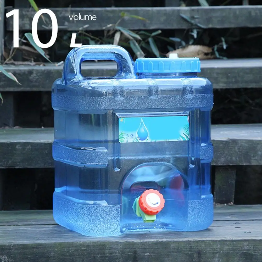 Dispensador de Recipiente de Água Bebida ao ar Jarro de Água Potável para Acampamento Portable Livre Caminhadas Churrasco 10l 9 Balde p/ carro