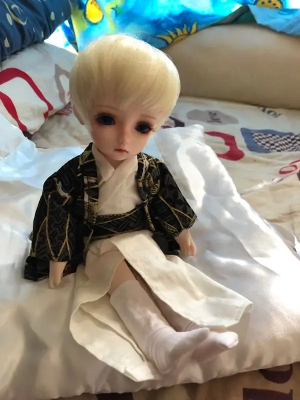 1/8 1/6 1/4 1/3 BJD японский комплект кимоно аксессуары для кукол для BJD/SD blyth MSD, не включает в себя куклы, обувь, парик и другие E2683