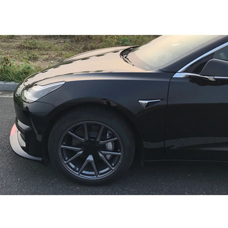 Для Tesla модель 3 Ступица колеса пыленепроницаемые аксессуары для автомобиля Черный чехол Замена прочный