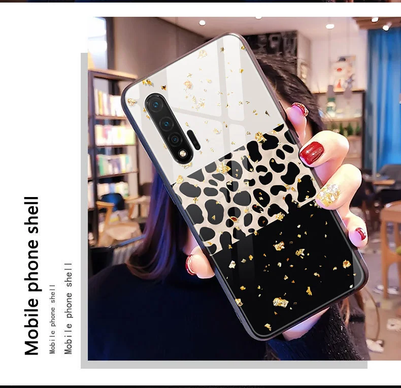 Для huawei Nova 6 SE чехол Nova6se закаленное стекло+ ТПУ силиконовая рамка жесткая задняя крышка для huawei Nova6 SE Nova 6 6SE стеклянный чехол