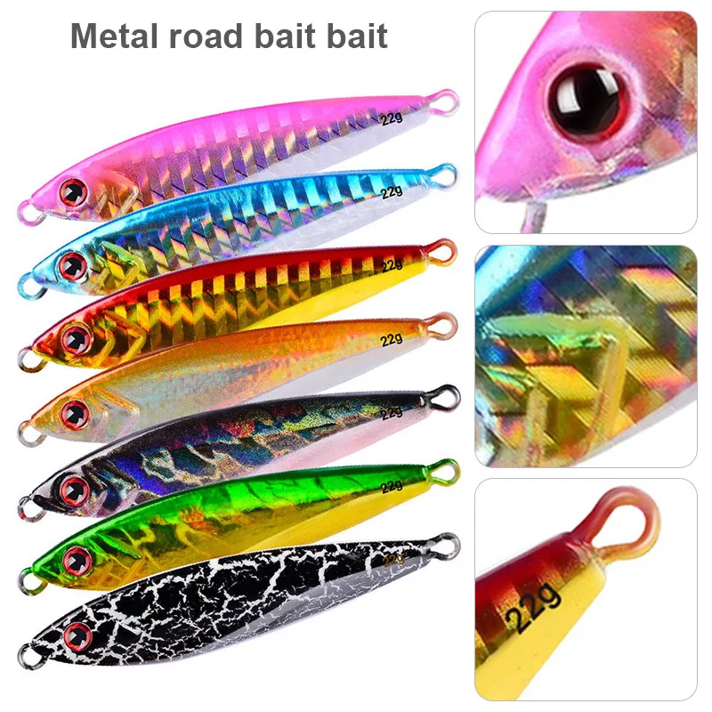 

Newly Simulation Fishing Lure Bait Metal 21g 6.5cm Artificial Accessories Tool For Lake Sea SD669