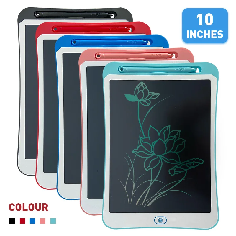 

LCD Writing Tablet Toy 10 Inch Digital Drawing Board Handwriting Pads Portable Ultra-Thin With Pen For Kids Gift
