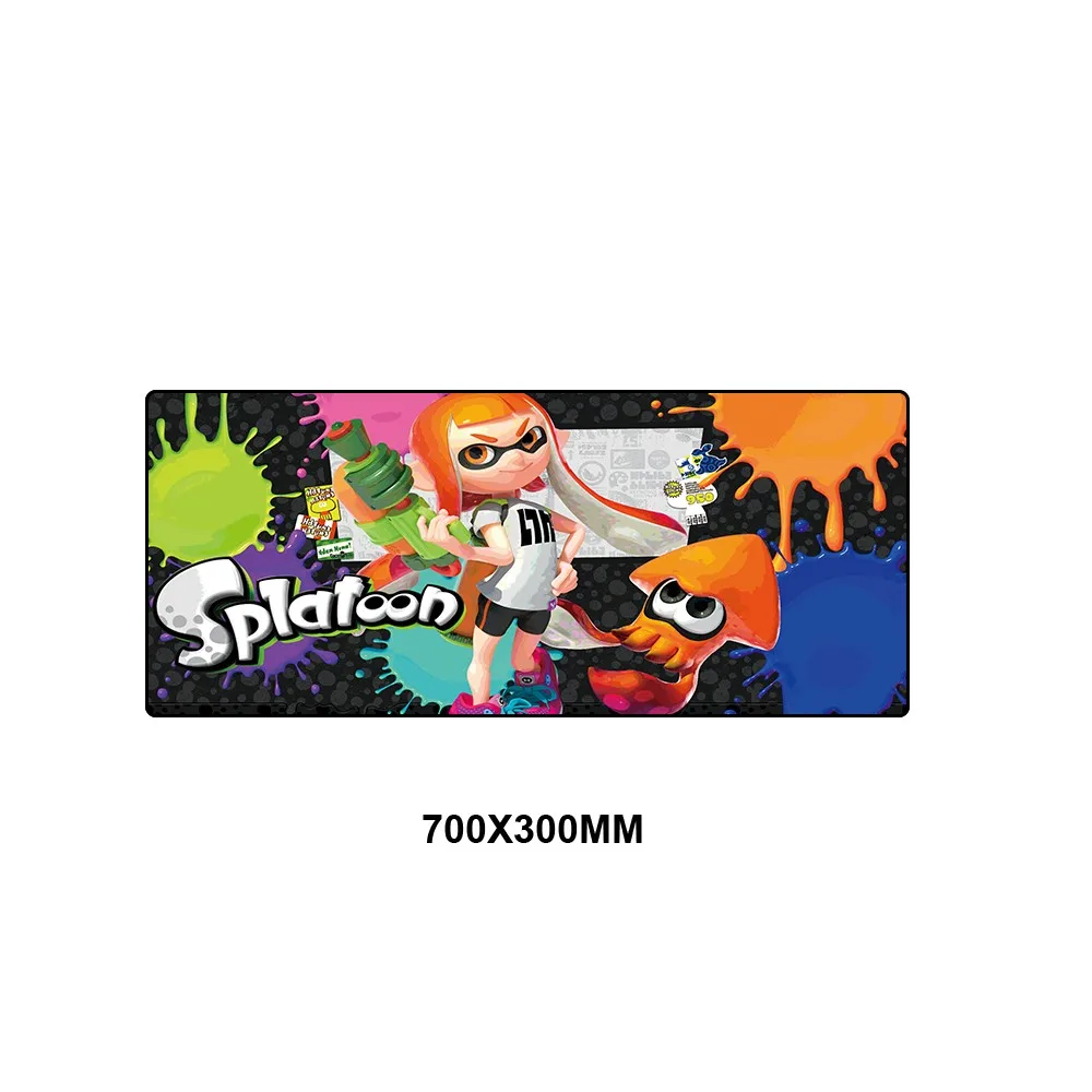 PSZS-010 Splatoon 2 игровой коврик для мыши коврик для ПК коврик для мышки с аниме компьютерная клавиатура коврик резиновый мягкий Настольный коврик под мышь для Рика и Морти - Цвет: PSZS-010