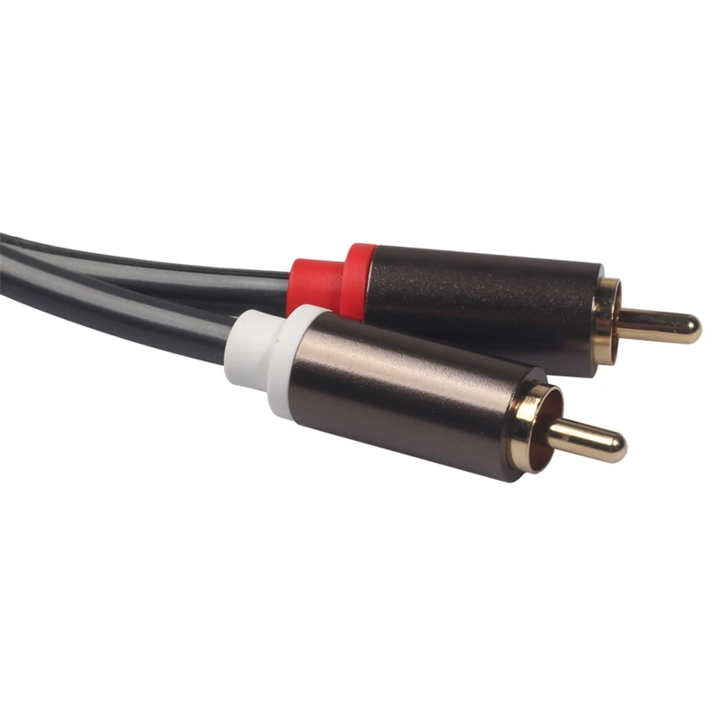 Hifi аудио кабель 2 Rca штекер Xlr 3 Pin Женский микшерный консоль усилитель двойной Xlr к двойной Rca shileed кабель 1,5 м