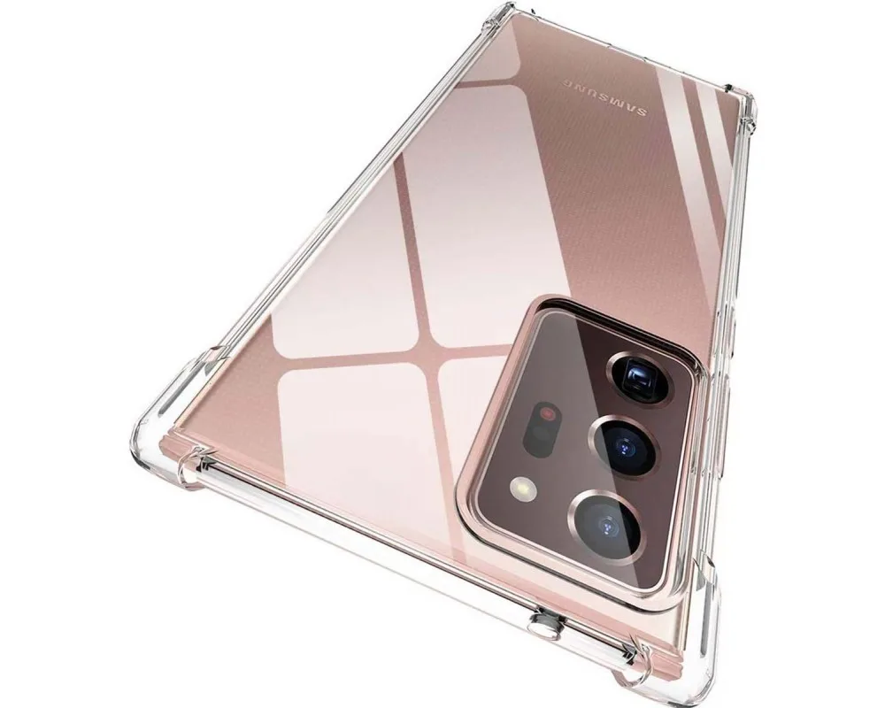 Amazon Samsung Note 20 Ultra Clear View Cover Case Transparent