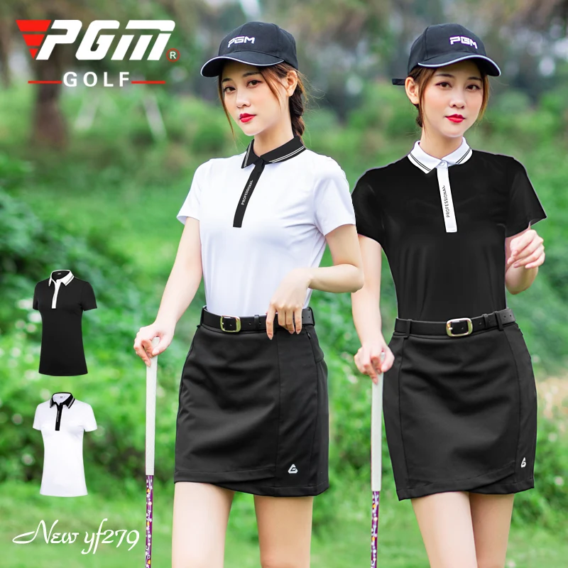 

Women Golf Clothes Summer Golf Sports Shirt Short Sleeves Tops Ladies Breathable Quick-Dry Sportswear Tennis Outdoor T-Shirt