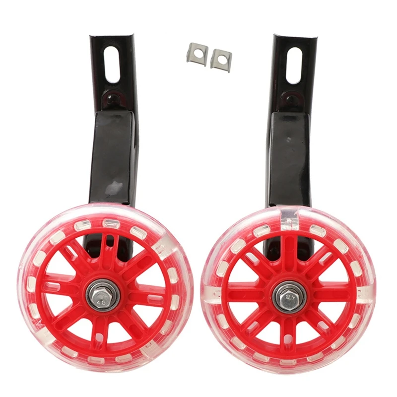 

Bicycle Training Wheels Stabiliser Kit for Kids Children 12-20\" Universal Bike X5XE