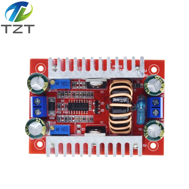 Telituny Module d'alimentation à Courant Constant, 400W DC-DC Convertisseur  Boost élévateur Module d'alimentation à Courant Constant Pilote LED pour