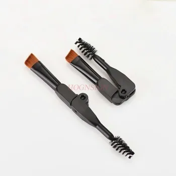 

2 pcs eyebrow brush sticks Foldable double headed eyebrow brush Portable beveled eyebrow brush Air cushion eyebrow cream special