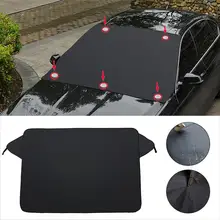 Car Accessories Sunshade Sunscreen Insulation Folding Aluminum Foil Block Magnet Car SUV Glass Sunshade Sun Visor Curtain