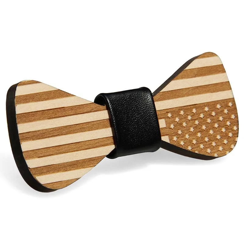 

Novelty Bowtie Plaids Butterfly Ties For Womens Men Wooden Bowknot Bow Tie Classic Style Wedding Man Accesorry b11