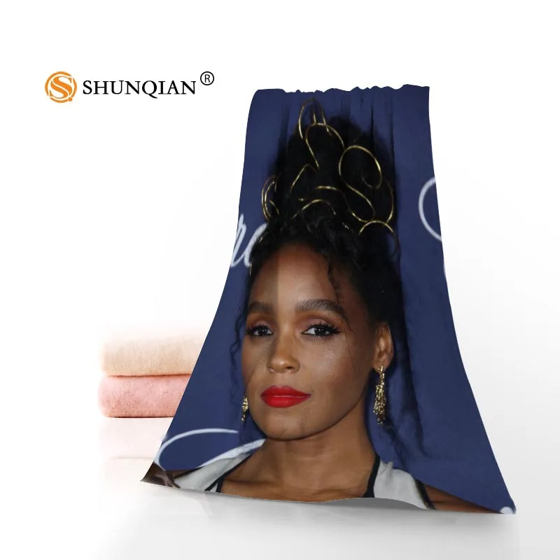 Изготовленное на заказ Janelle Monae 35x75 см полотенце для лица s facmarleth бамбуковое волокно мочалка быстросохнущее спортивное полотенце - Цвет: 17