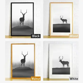 

42x30CM Nordic solid wood frame A3 walnut white picture frame wall picture frame wall picture frame home decoration