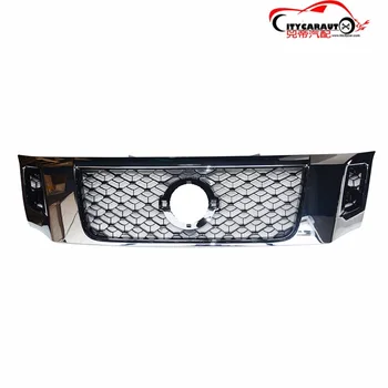

CAR ACCESSORIES FRONT GRILLES COVER CHROME RACING GRILL GRILLE fit FOR nissan NAVARA NP300 2014-2017