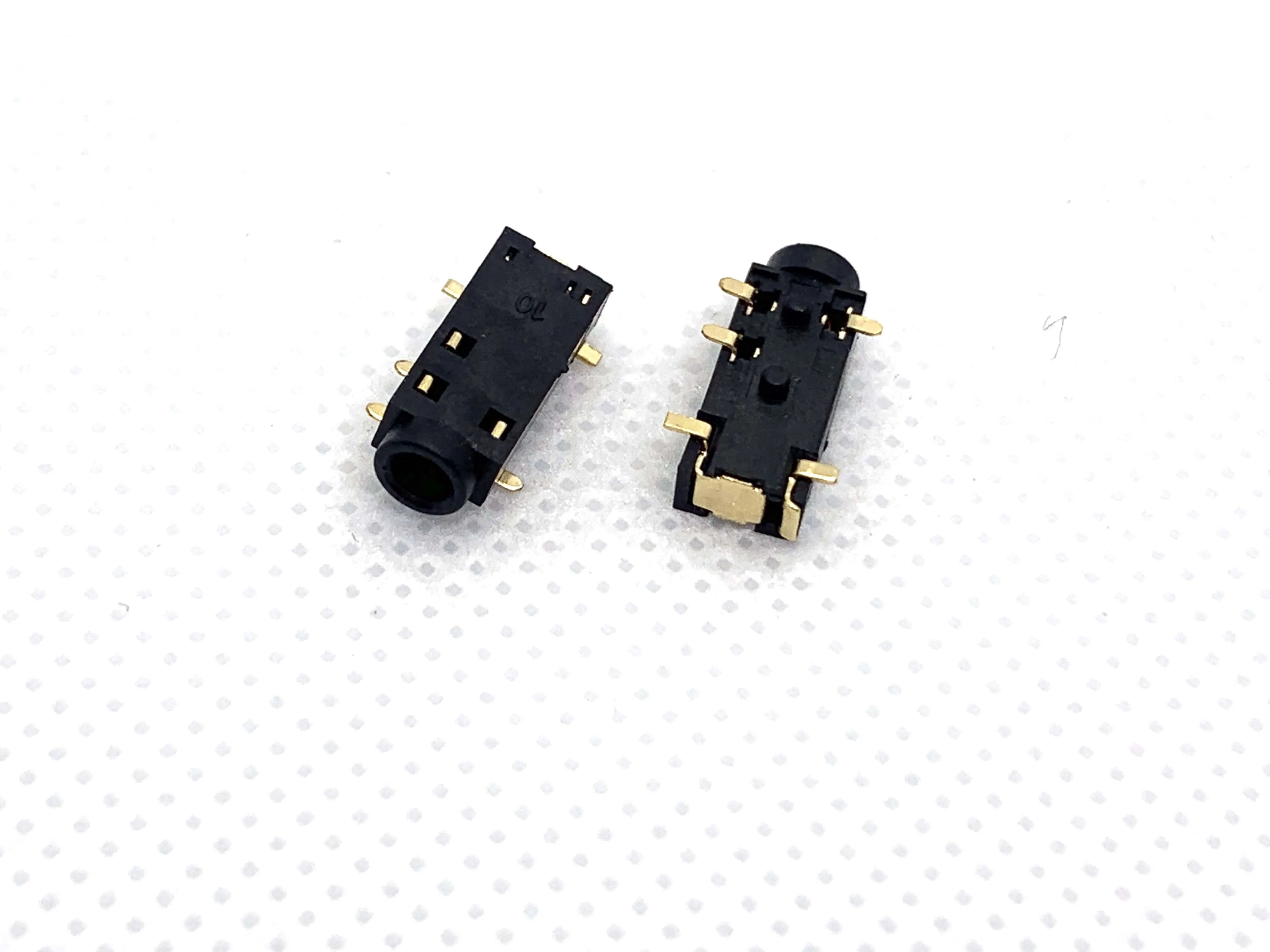헤드폰 PJ-237 실버 도금 패치, 5 핀 SMD 오디오 커넥터, 헤드폰 소켓, PJ237 RHOS 2.0, 2.5mm, 10 개
