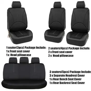 

Universal Styling Full set pu leather faux leather Interior Accessories Automobile Protector Car Seat Cover