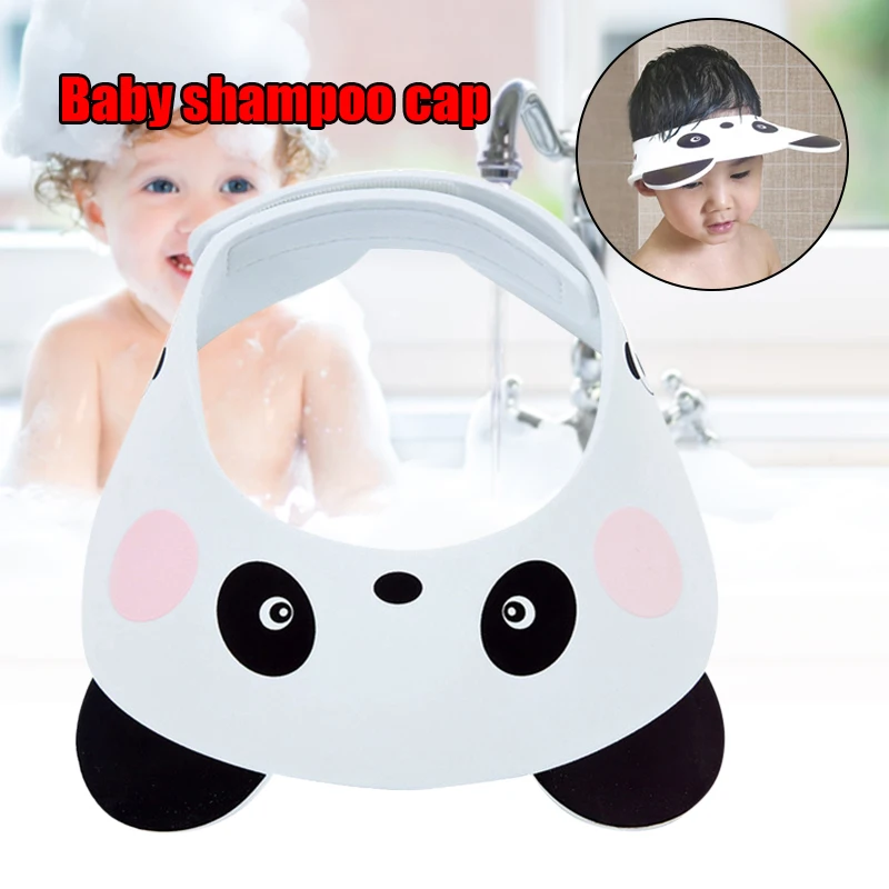 Thermochromic Baby Shampoo Cap Temperature Change Color Adjustable Waterproof Kid Bath M09 | Мать и ребенок