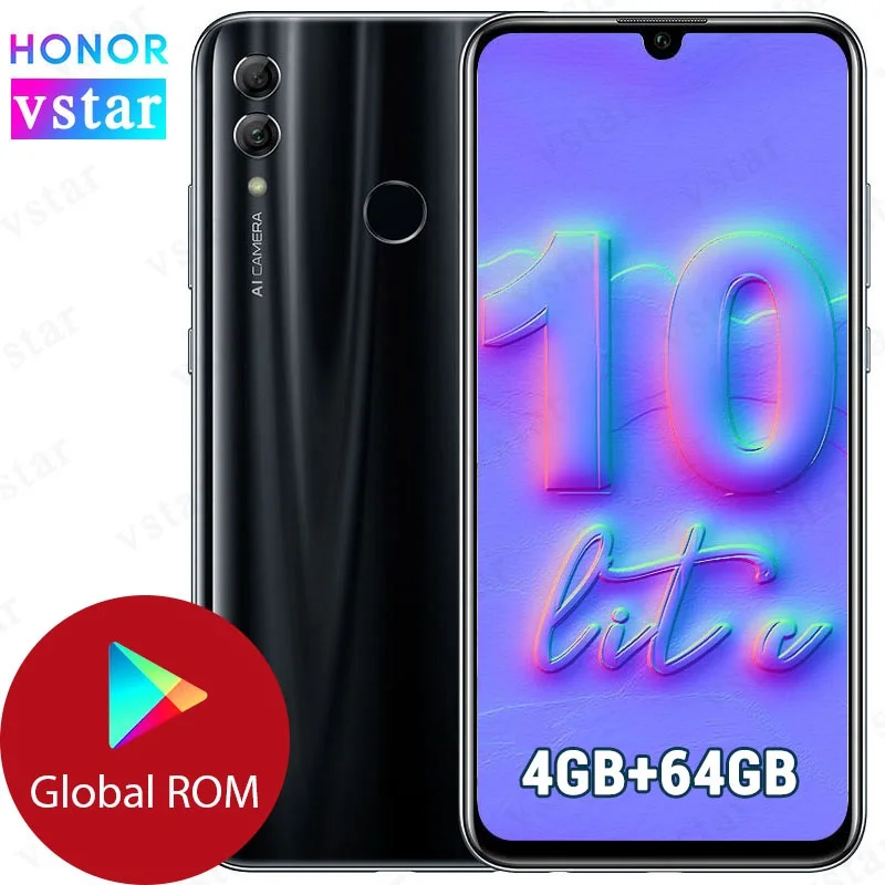 Оригинальный Смартфон HONOR 10 lite с глобальной прошивкой 6 21 дюйма Восьмиядерный
