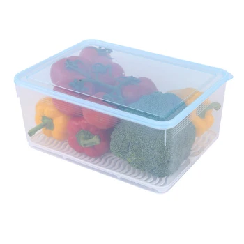 

Transparent Storage Box Large Capacity Food Storage Box Plastic Food Egg Fruit Sealed Box TB Sale