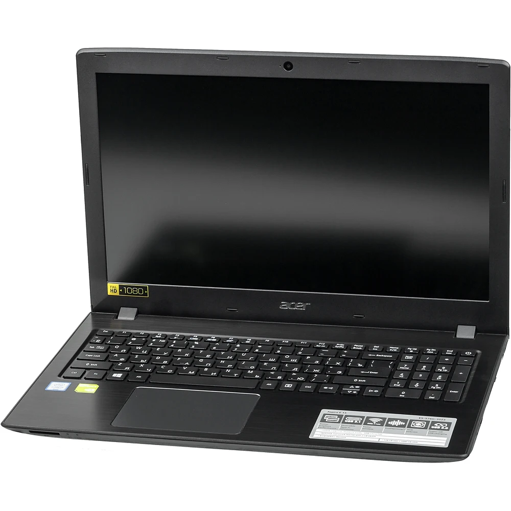 Ноутбук ACER Aspire E15 E5-576G-35Z3, NX.GVBER.029, черный