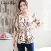 Floral Chiffon Blouse Women Summer Korean Ruffle Peplum Top Ladies 2020 Elegant Plus Size Office Shirt Female Camisas Femininas 2