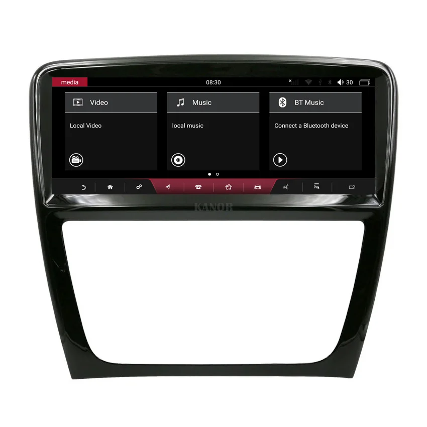 KANOR 10.25 inch Touch Screen Android 9.0 4+64G Car GPS Multimedia Navigation For Jaguar XJ XJL 2012-2016 Autoradio Stereo