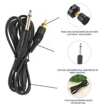 

Microblading 1.4m Silicone Tattoo Power Clip Cord Wire Cable For Machine Gun Kit Set Supply Tattoo Supplie