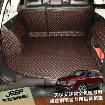 

No Odor Wholy Surrounded Waterproof Non Slip Car Trunk Mats Durable Carpets for Jeep Grand Cherokee