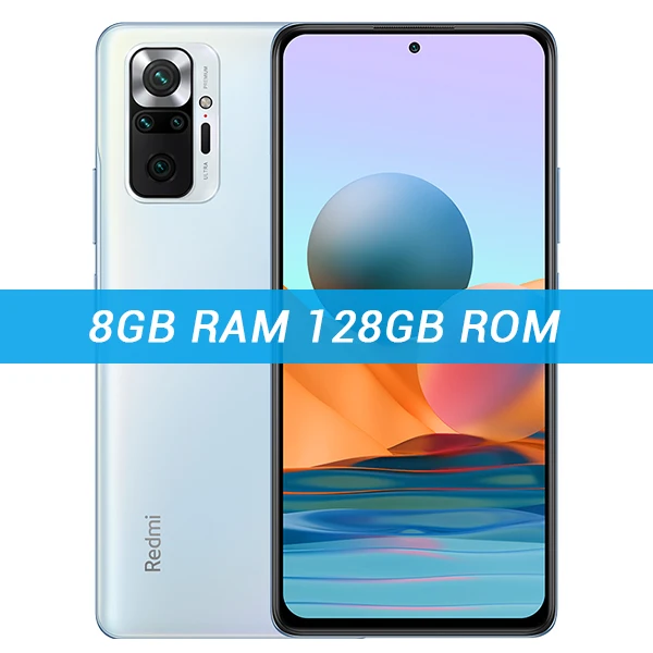 [World Premiere In Stock] Global Version Xiaomi Redmi Note 10 Pro Smartphone 108MP Camera Snapdragon 732G 120Hz AMOLED Display