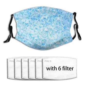 

Reusable Breathable 2020 Fashion Printing Blue Diamonds PM2.5 With Filter Mask Mouth-muffle Face Mask Anti Haze