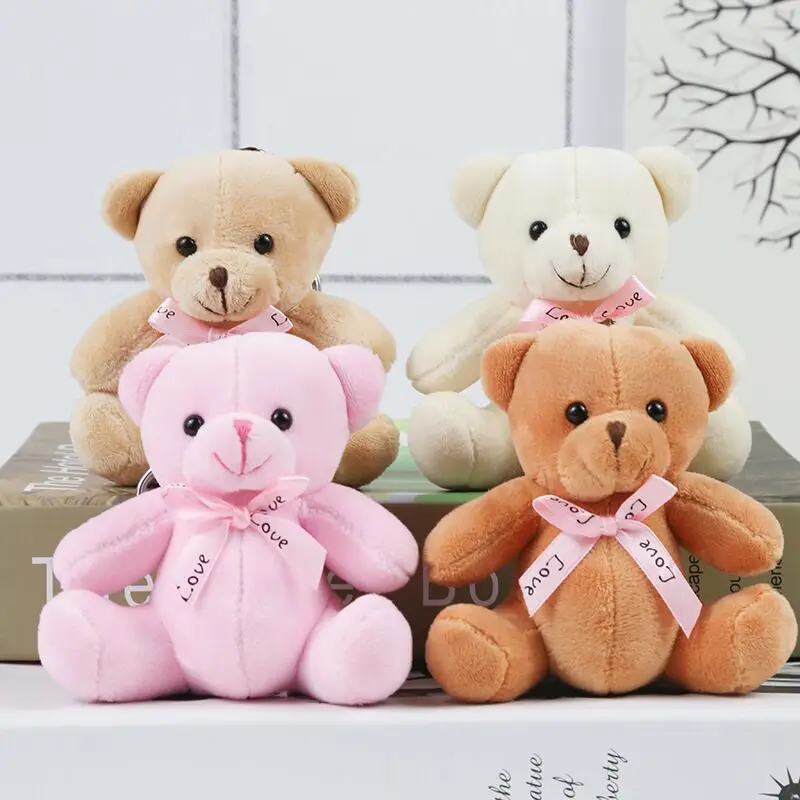 Kawaii плюшевый мишка плюшевая кукла игрушка сумка брелок мягкие игрушки 10 см |