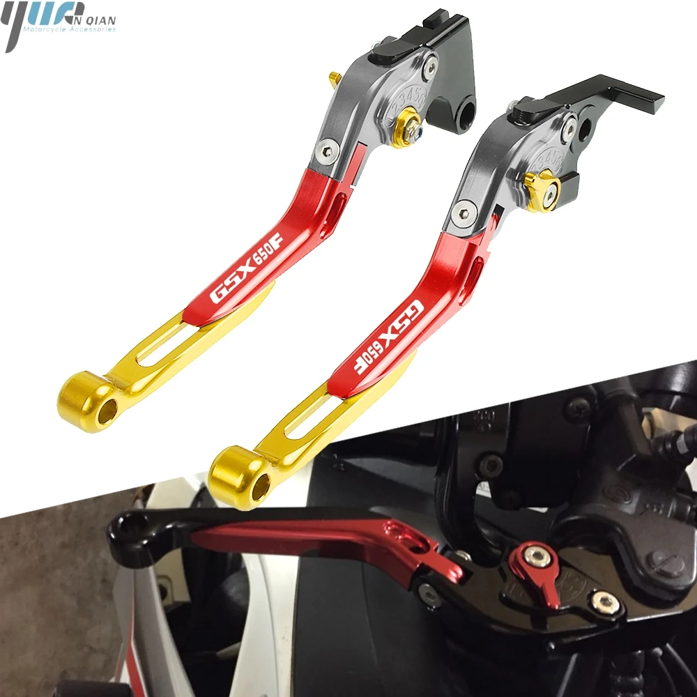 

For Suzuki GSX650F GSX 650F GSX 650 F 2008 2009-2015 Adjustable Racing Motorcycle Brake Clutch Levers Motorcycle Accessories