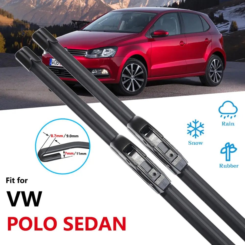 Щетка стеклоочистителя для Volkswagen VW POLO 6R 6C 2010 2011 2012 2013 2014 2015 2016 2017 2018 MK5