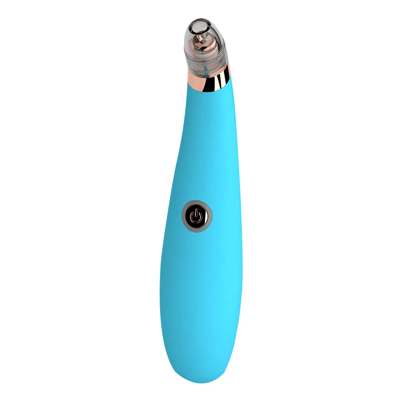 Сливовый Pallus лицевая кожа Scrubber Электрический Blackhead Удаление лица чистый массажер - Цвет: Сливовый