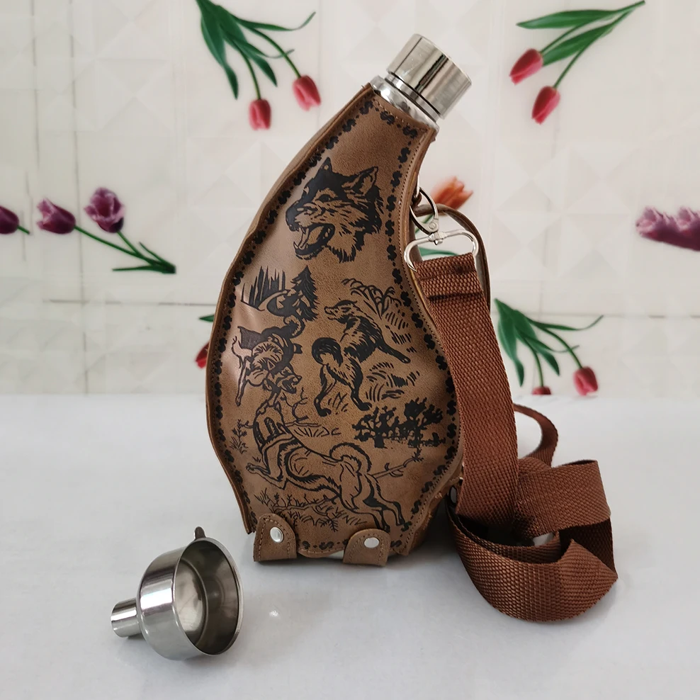 Wolf Leather case